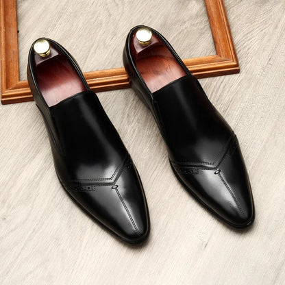 Zion Genuine Leather Loafers