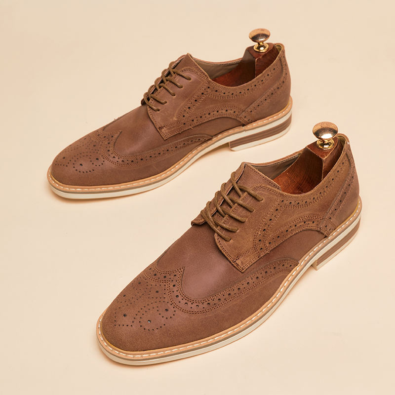Zaviar Genuine Leather Shoes