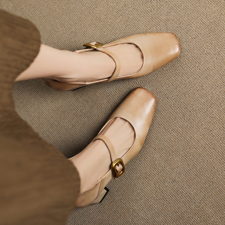 Kelis Genuine Leather Heels