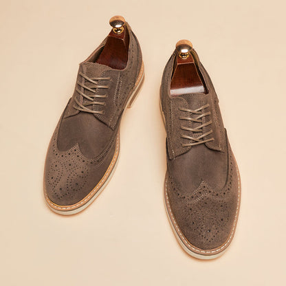 Zaviar Genuine Leather Shoes