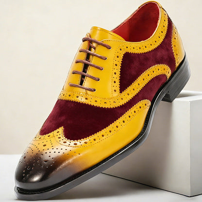Zoren Cowhide Leather Shoes
