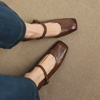 Kedy Genuine Leather Heels