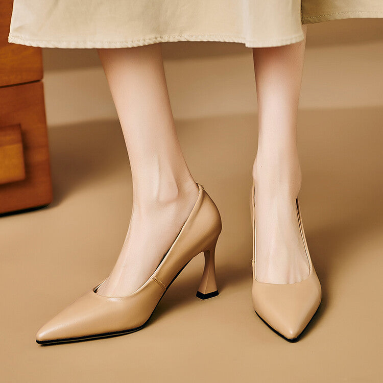 Lior Genuine Leather Heels