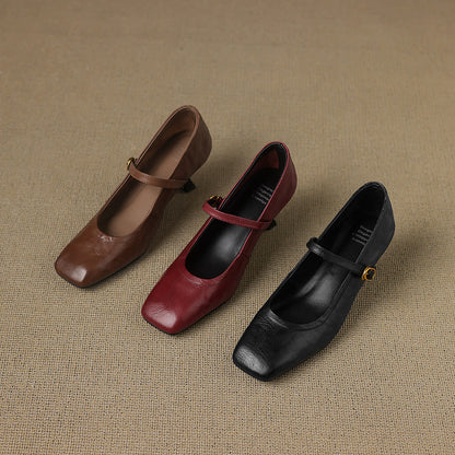 Kedy Genuine Leather Heels