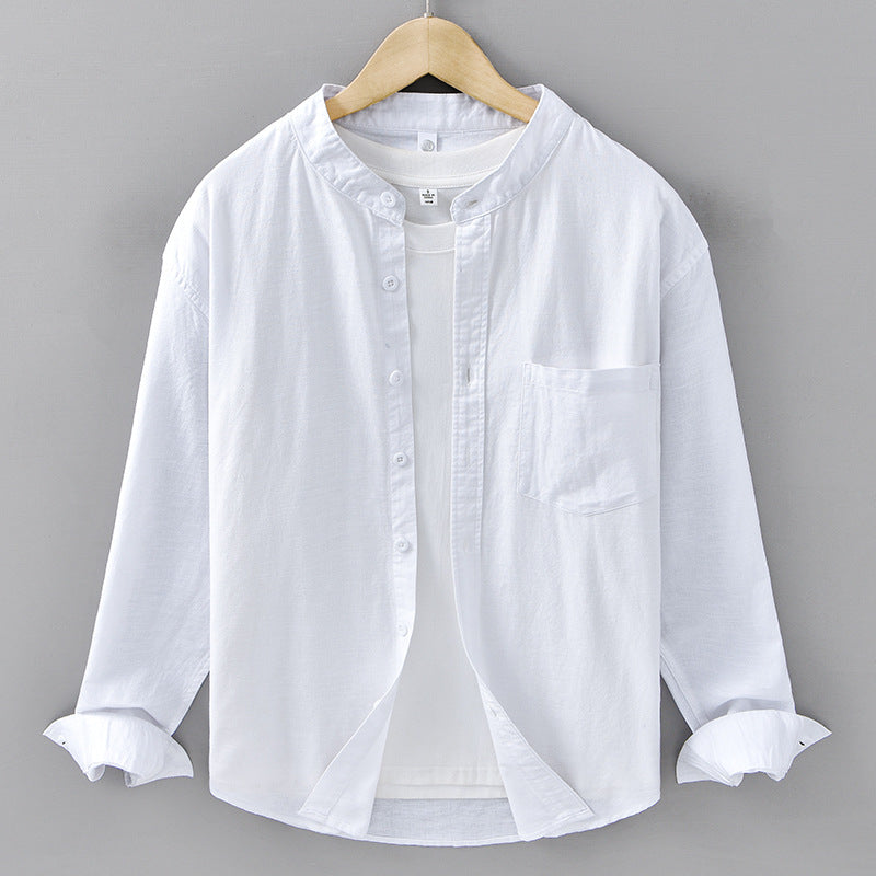 Breon Cotton Linen Blend Shirt