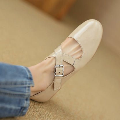 Nyra Genuine Leather Shoes