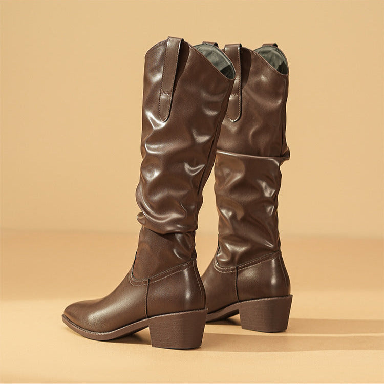 Ambrith Leather Boots