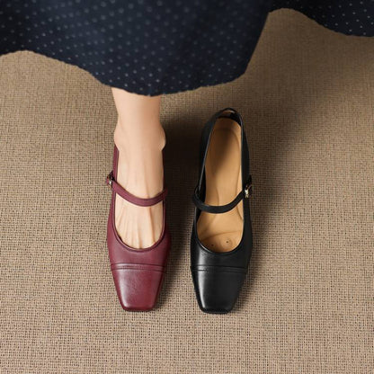 Brela Genuine Leather Heels