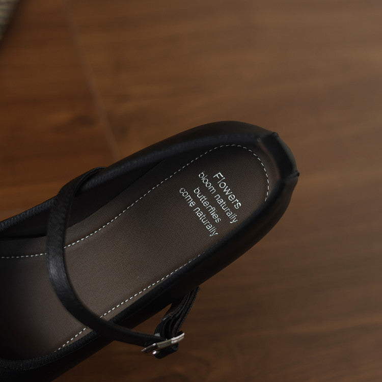 Bruna Genuine Leather Flats