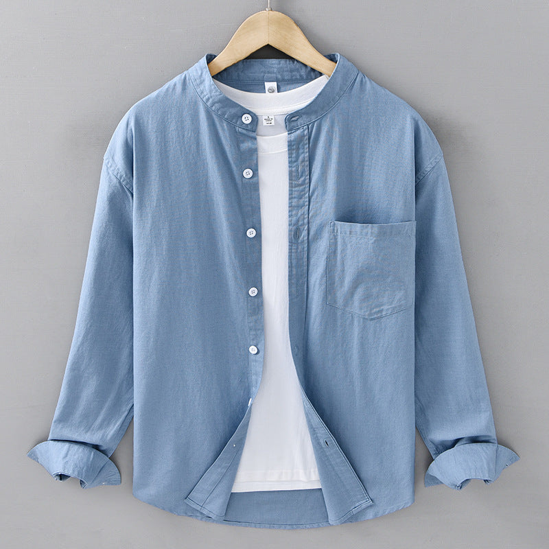Breon Cotton Linen Blend Shirt