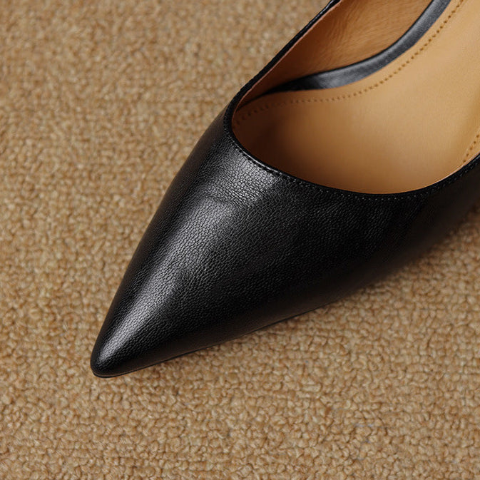 Elore Genuine Leather Heels