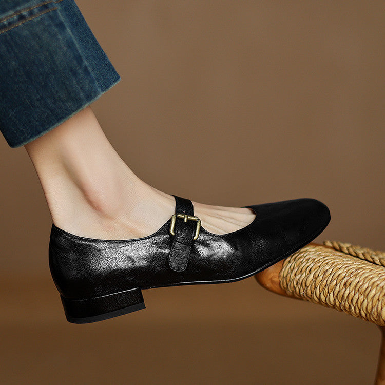 Kelsi Genuine Leather Shoes