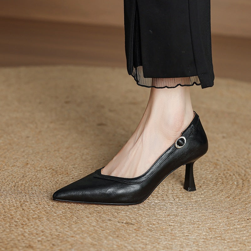 Corva Genuine Leather Heels