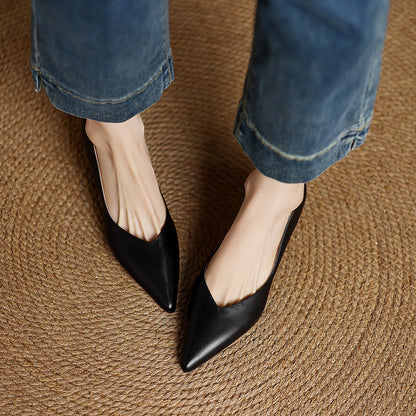 Elan Genuine Leather Heels