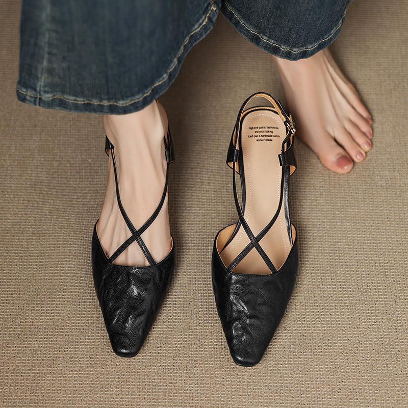 Velta Genuine Leather Heels