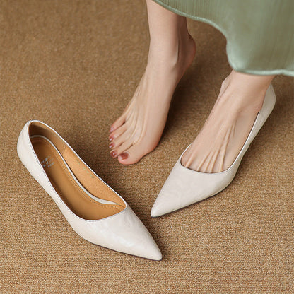 Elore Genuine Leather Heels