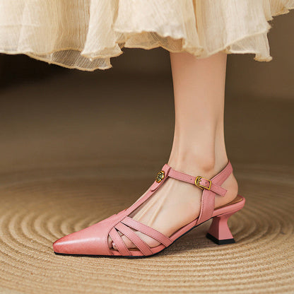 Viara Genuine Leather Heels