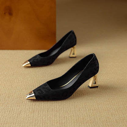 Vania Genuine Leather Heels