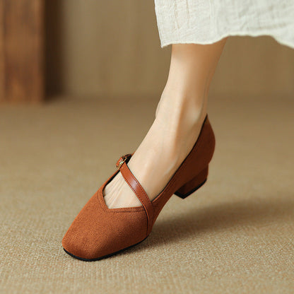 Elura Suede Heels