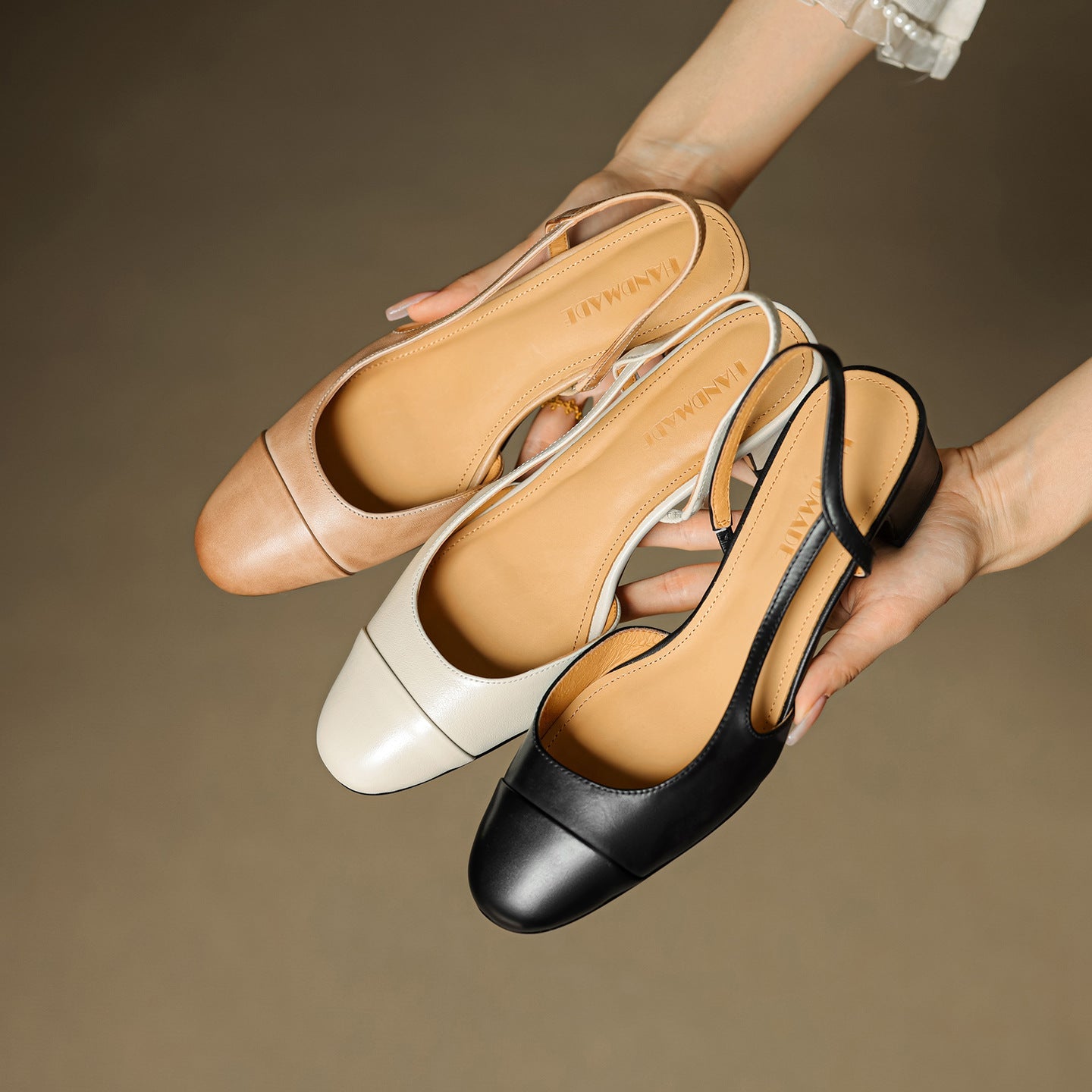 Lureth Genuine Leather Pumps