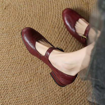 Kelsi Genuine Leather Shoes