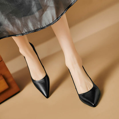 Lior Genuine Leather Heels