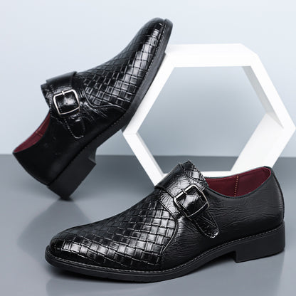 Dorel Single Monk Strap Leather Shoes