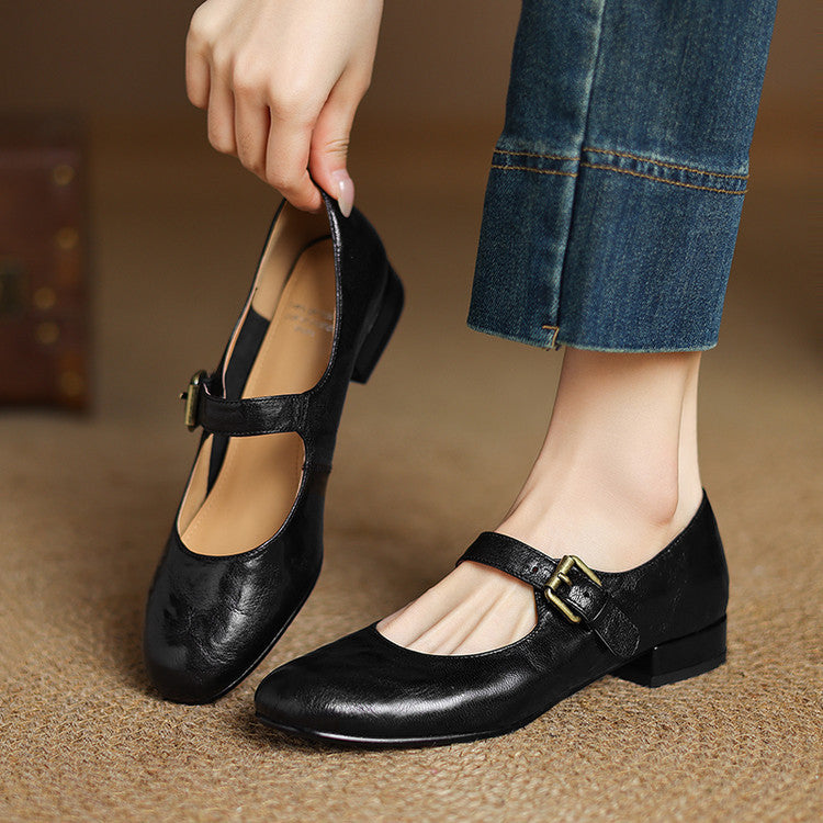 Kelsi Genuine Leather Shoes