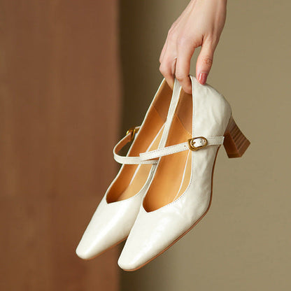 Estel Genuine Leather Heels