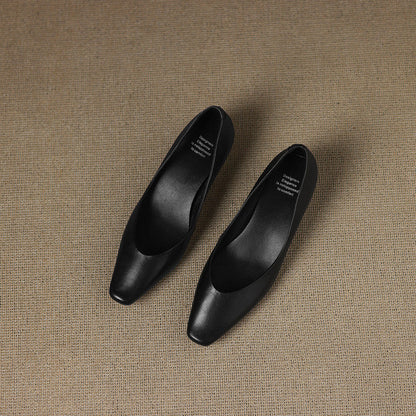 Lyra Genuine Leather Flats