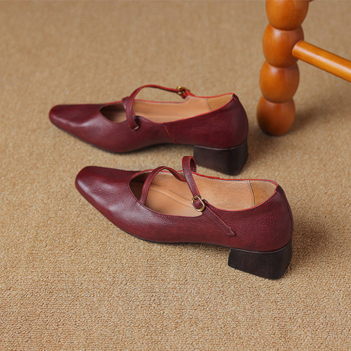 Evra Genuine Leather Heels