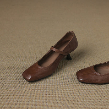 Kedy Genuine Leather Heels