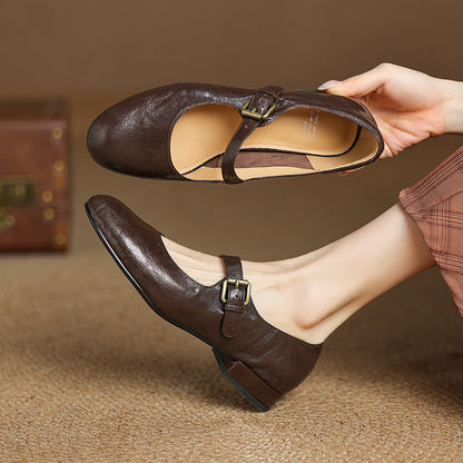 Kelsi Genuine Leather Shoes