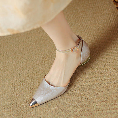 Alexia Genuine Leather Heels