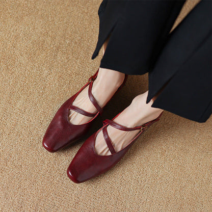 Orida Genuine Leather Heels