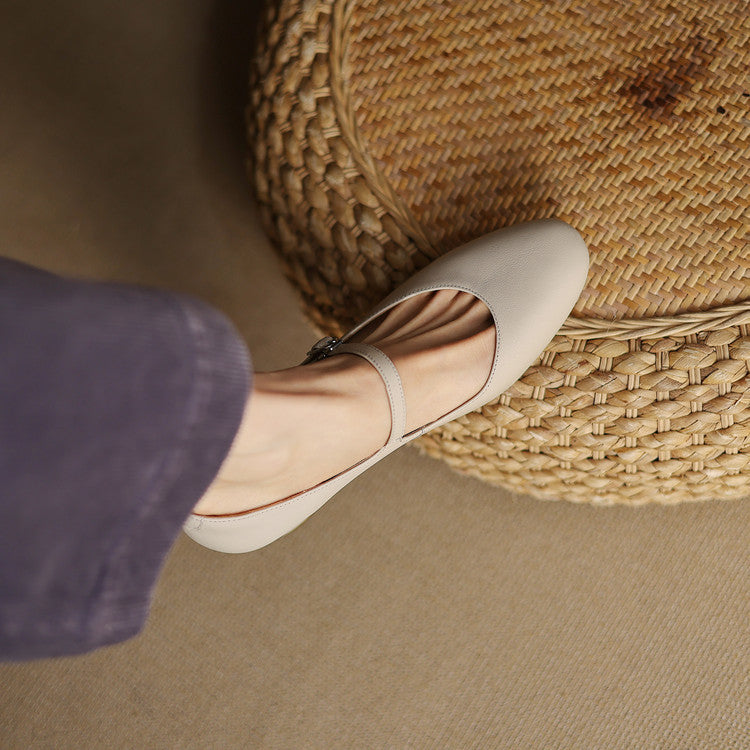 Cadrel Genuine Leather Pumps