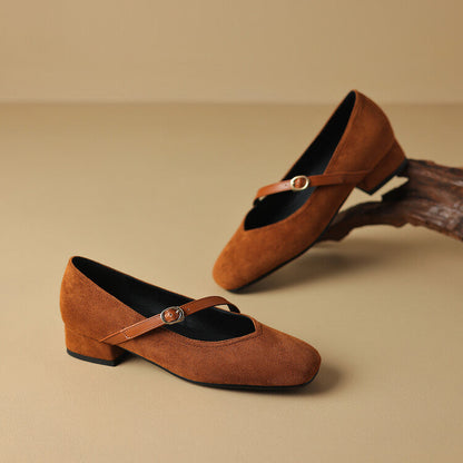Elura Suede Heels