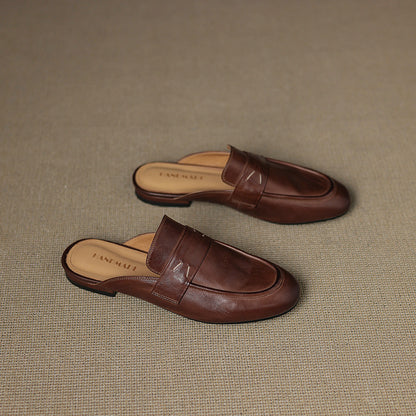 Dasko Genuine Leather Mules