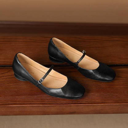Felya Genuine Leather Flats