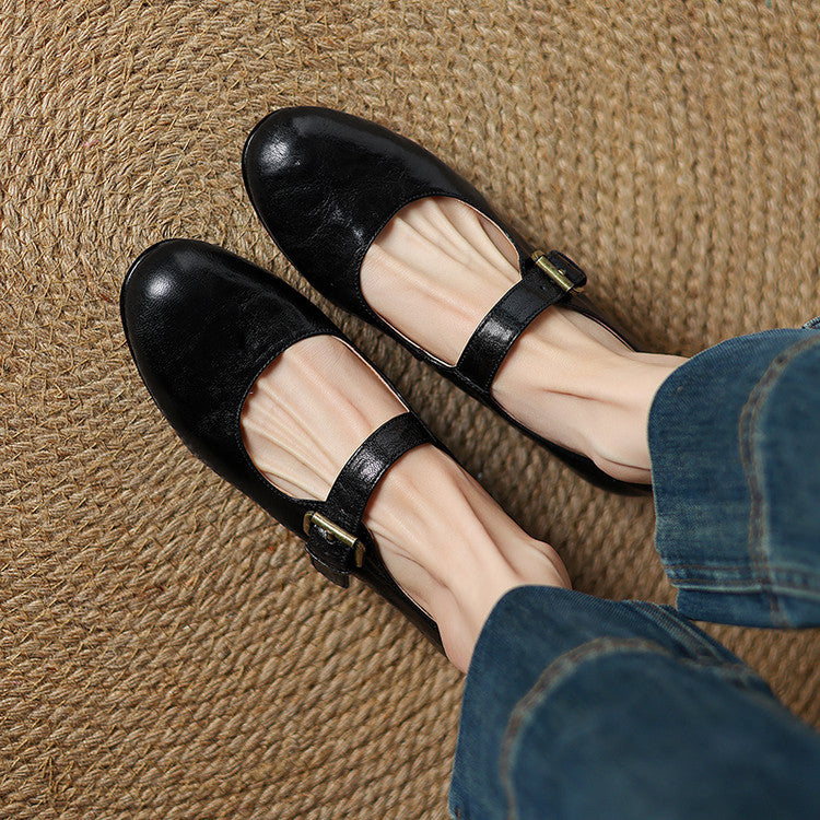 Kelsi Genuine Leather Shoes