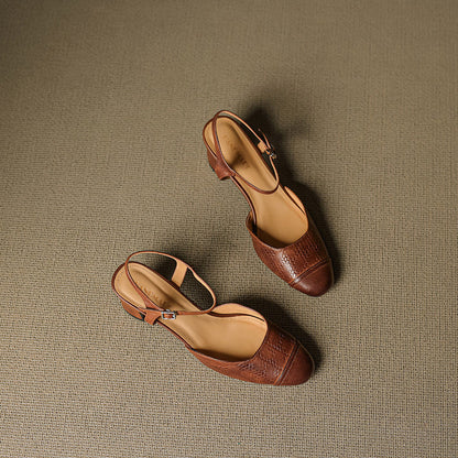 Valery Genuine Leather Pumps