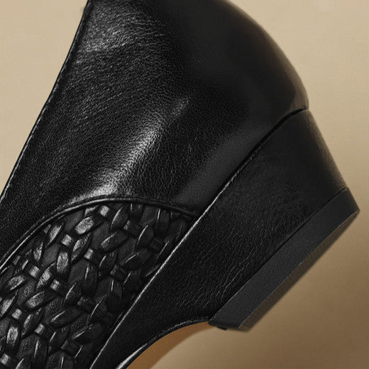 Morissa Genuine Leather Heels