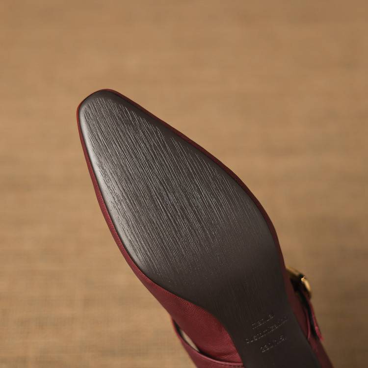 Nessa Genuine Leather Heels