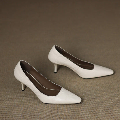Brucia Genuine Leather Heels