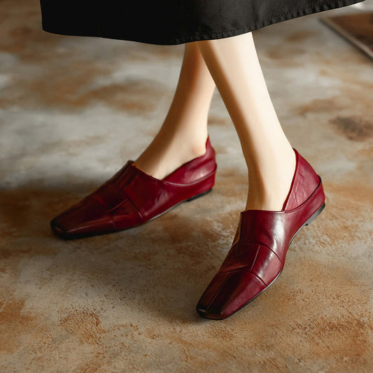 Brelia Genuine Leather Pumps