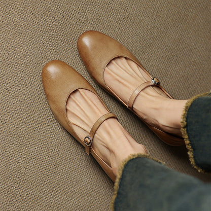 Blare Genuine Leather Heels