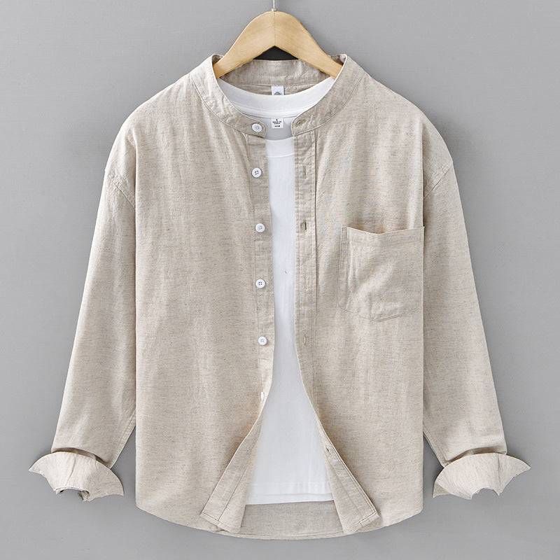 Breon Cotton Linen Blend Shirt