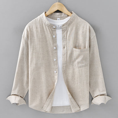 Breon Cotton Linen Blend Shirt