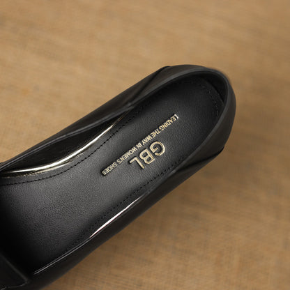 Dalia Genuine Leather Loafer Pumps