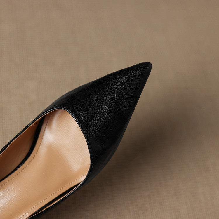 Kolen Genuine Leather Heels